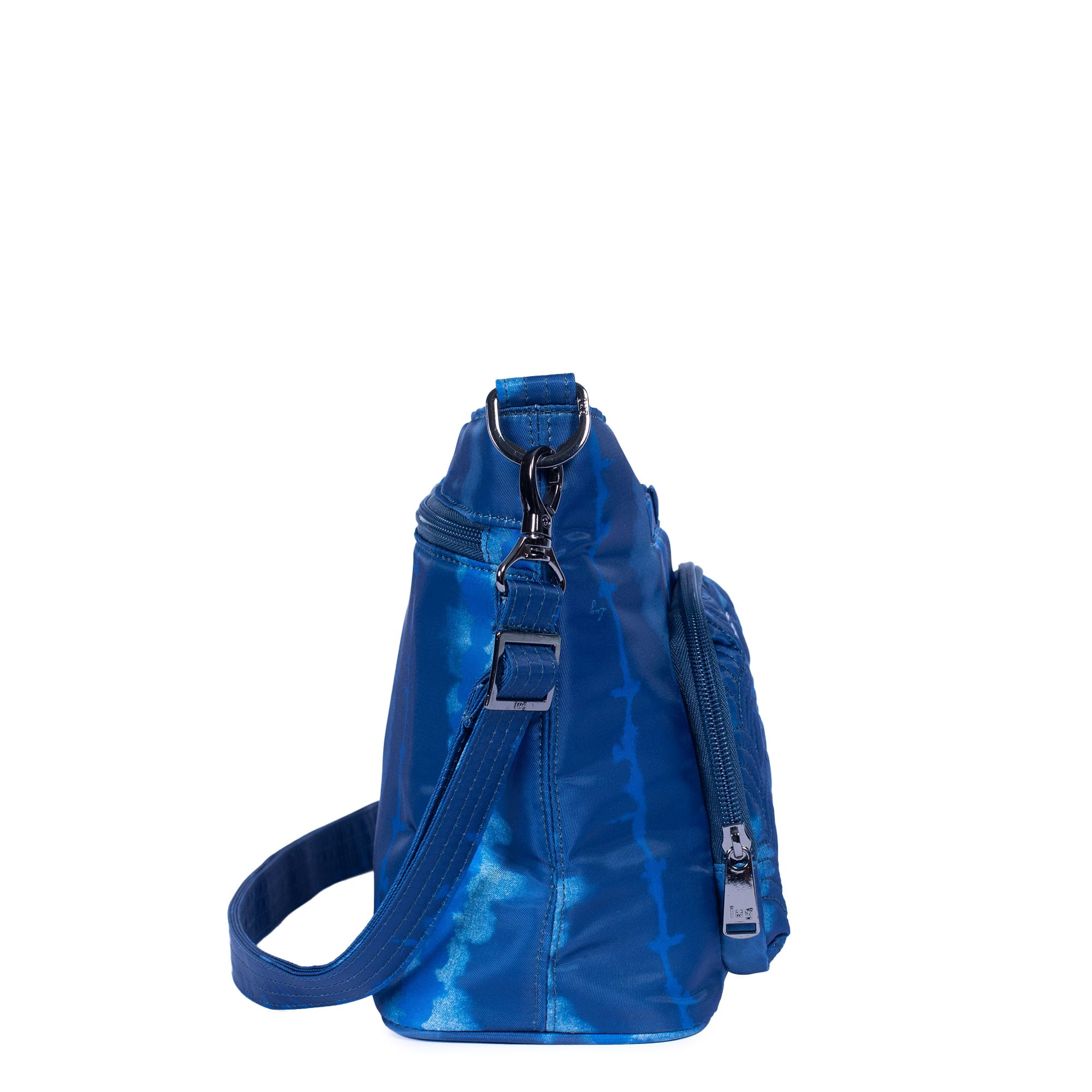 Samba XL Convertible Crossbody Bag - SHIBORI BLUE - SambaXL_ShiboriBlue_03